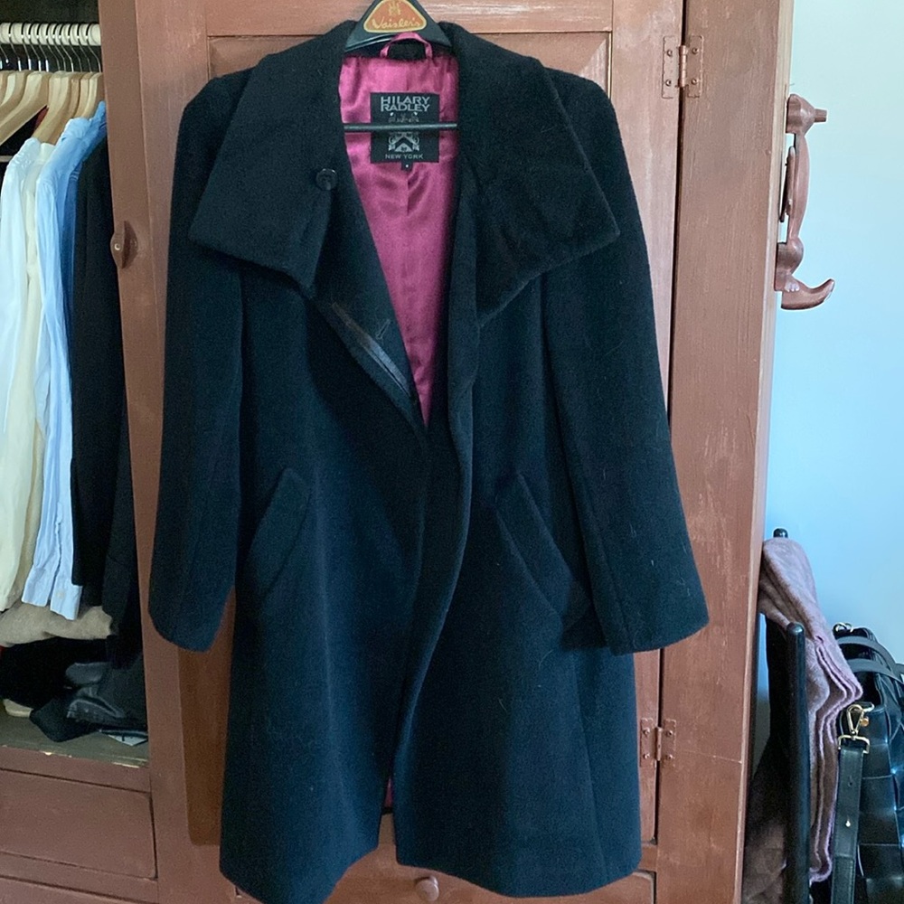Hilary Radley Wool Cocoon Coat